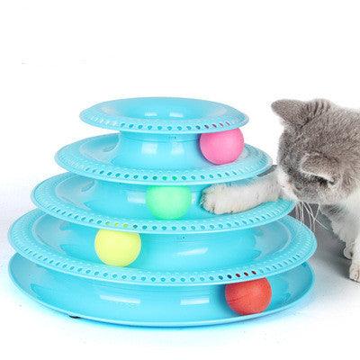 Interactive Cat Ball Tower Tracks Toy - Fun And Engaging Playtime For Your Feline Friend