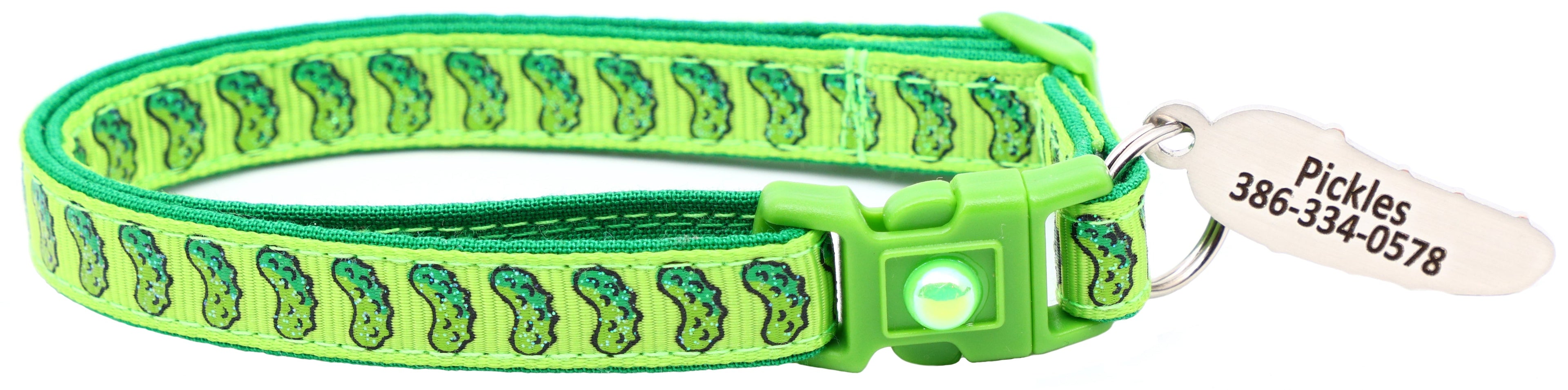 Pickles Breakaway Cat Collar