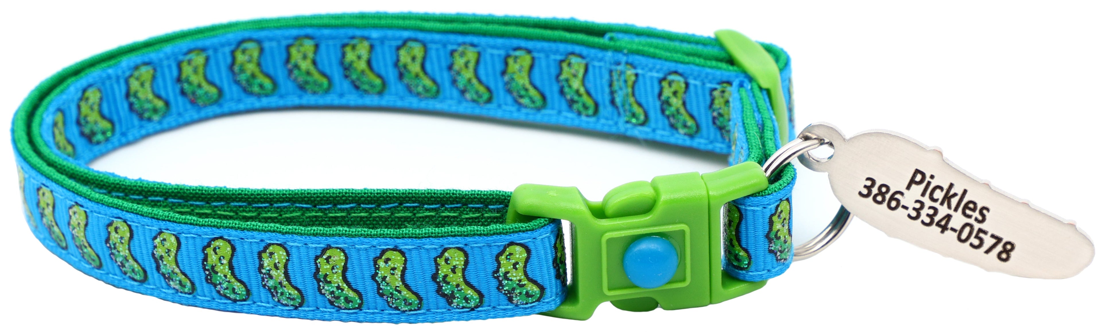 Pickles Breakaway Cat Collar