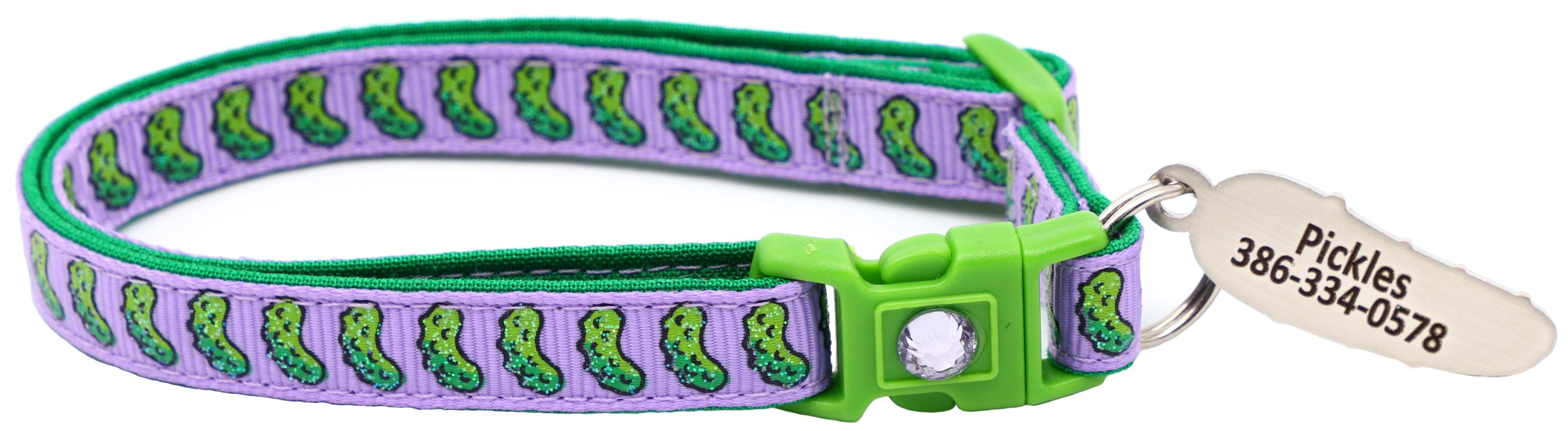 Pickles Breakaway Cat Collar