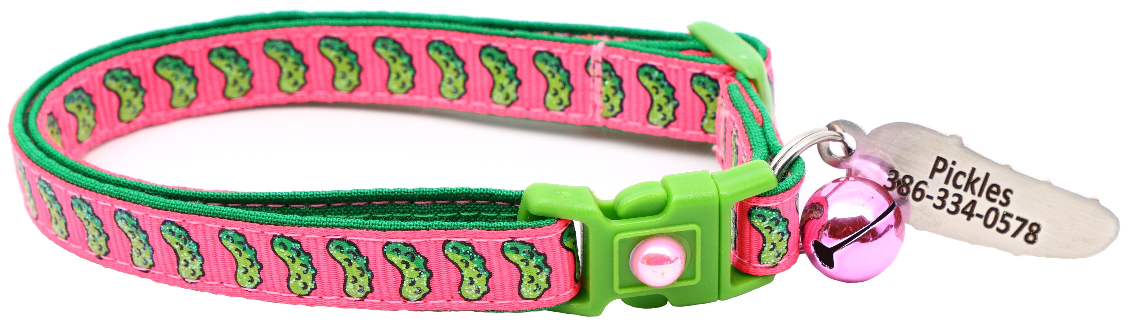 Pickles Breakaway Cat Collar