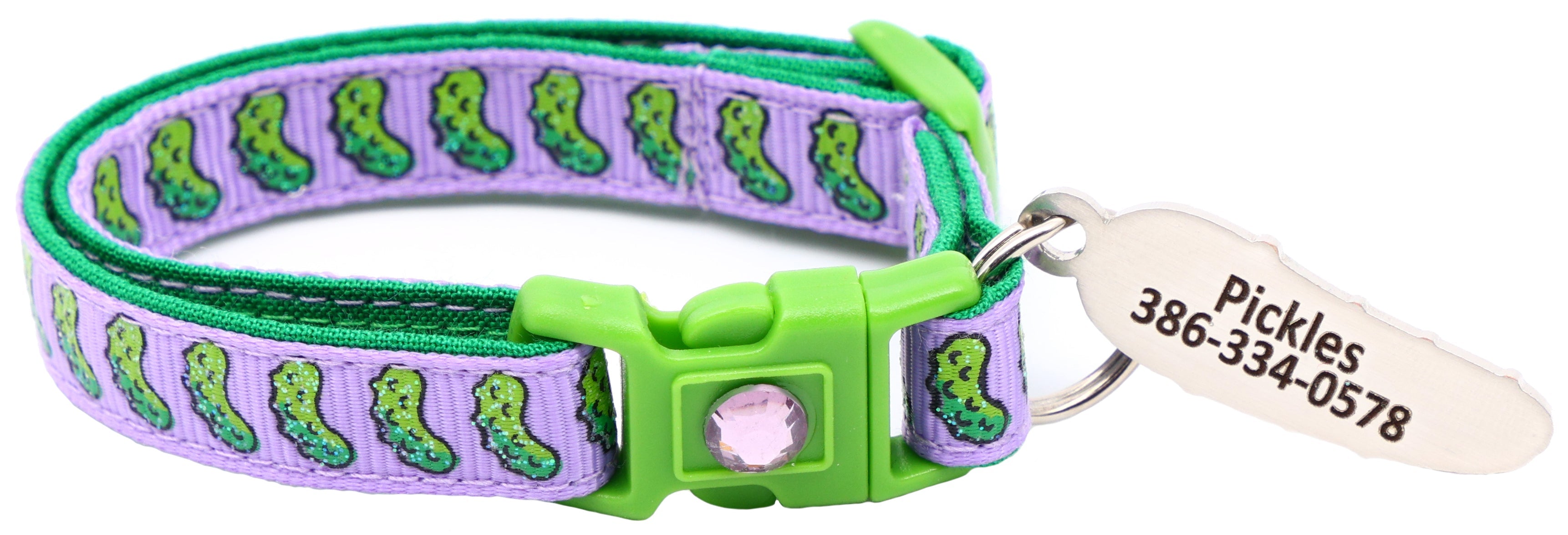 Pickles Breakaway Cat Collar