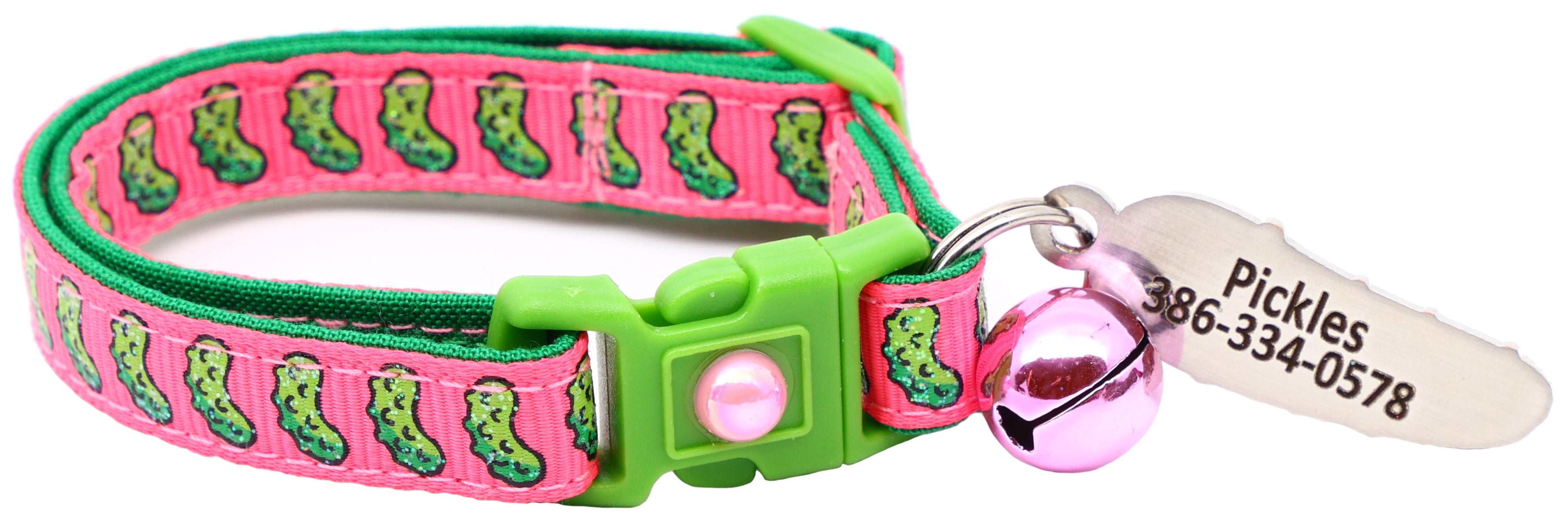 Pickles Breakaway Cat Collar