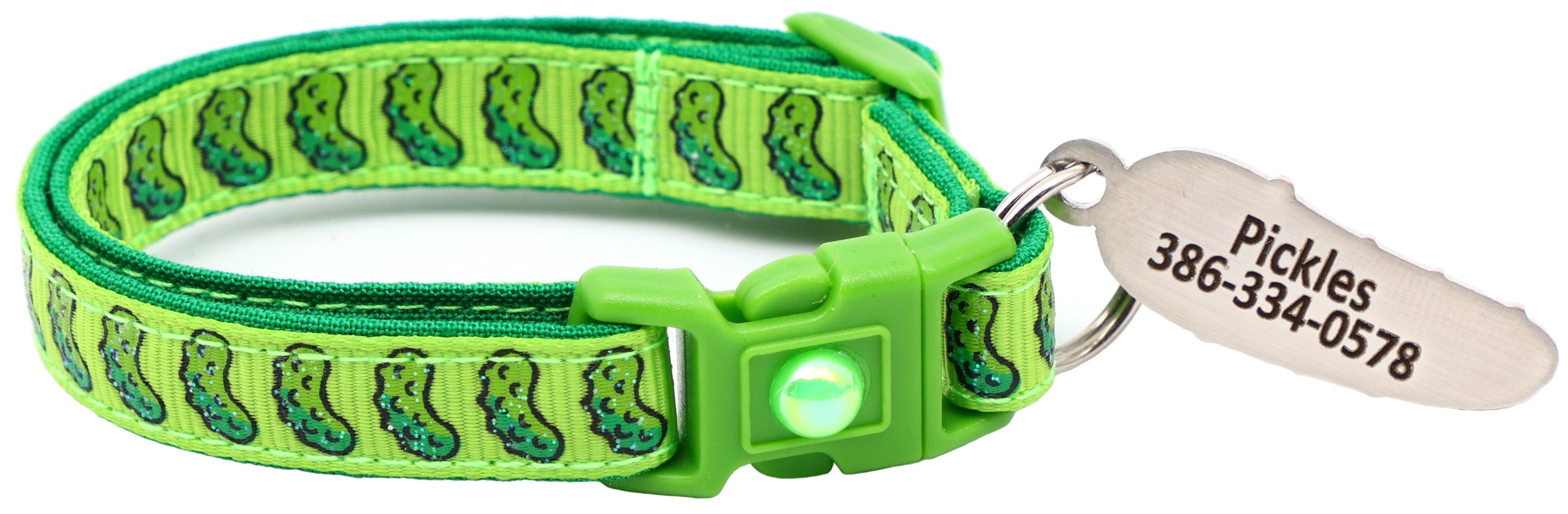 Pickles Breakaway Cat Collar