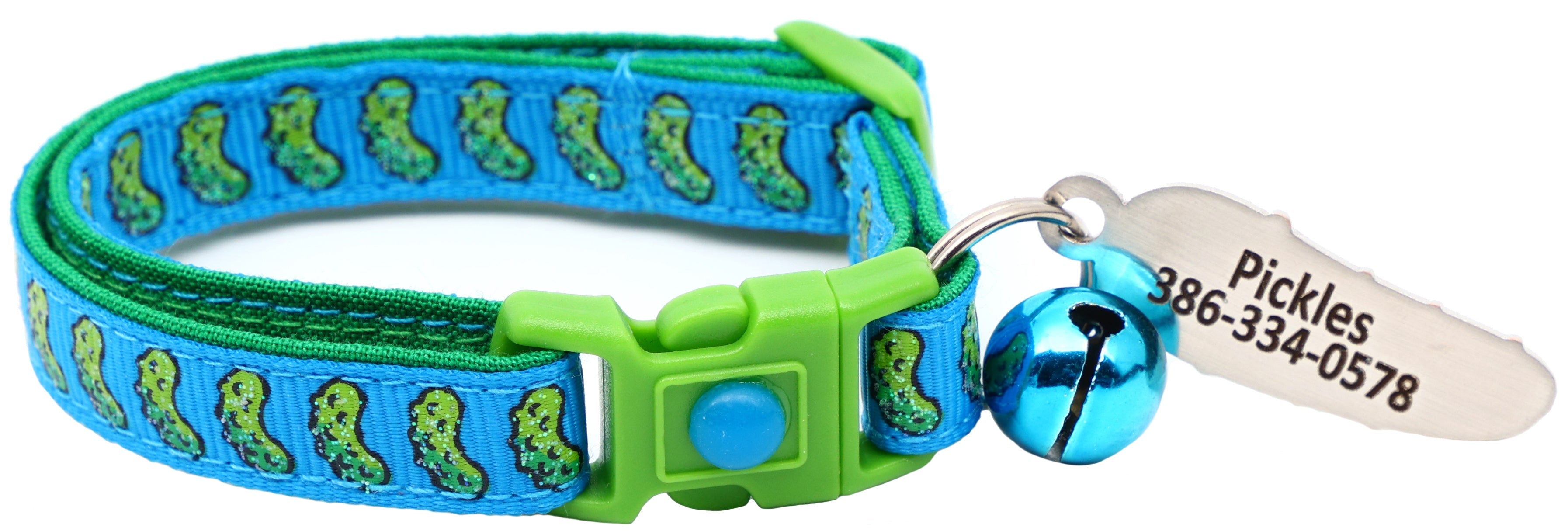 Pickles Breakaway Cat Collar