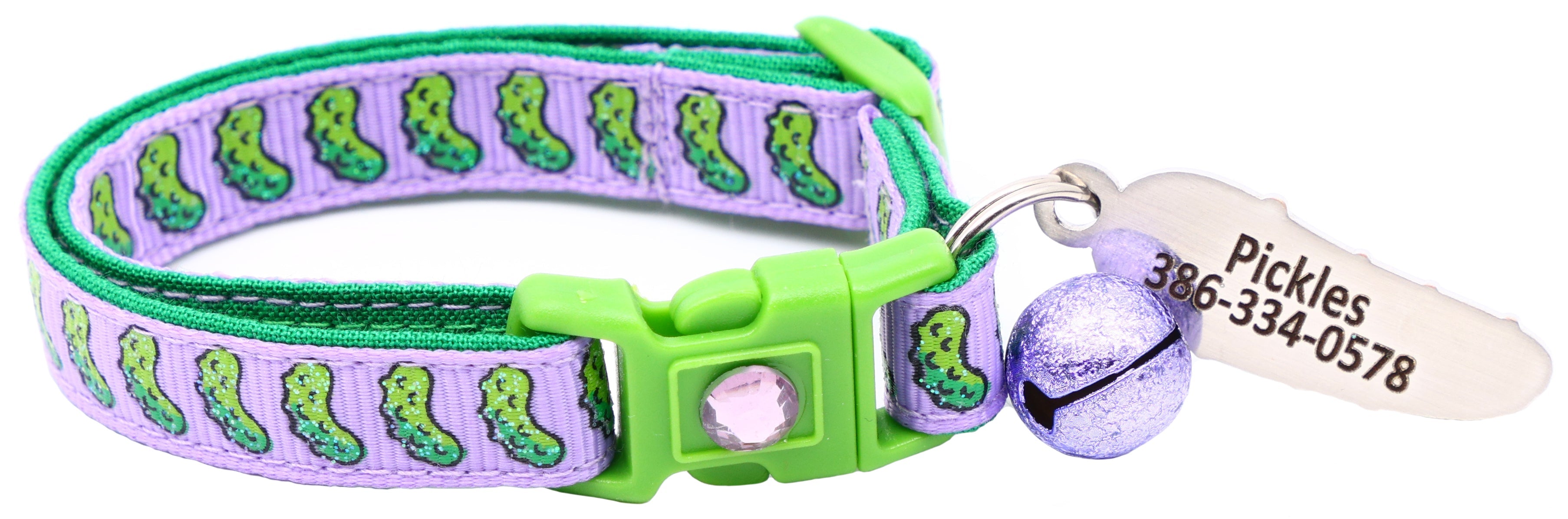 Pickles Breakaway Cat Collar